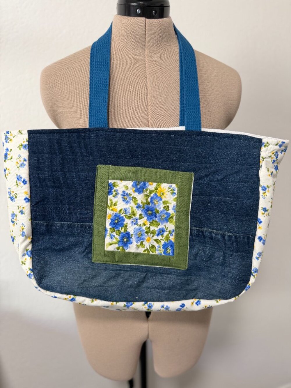 Bluebell Patchwork Tote
